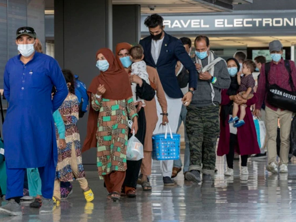 pengungsi afghanistan tiba di amerika