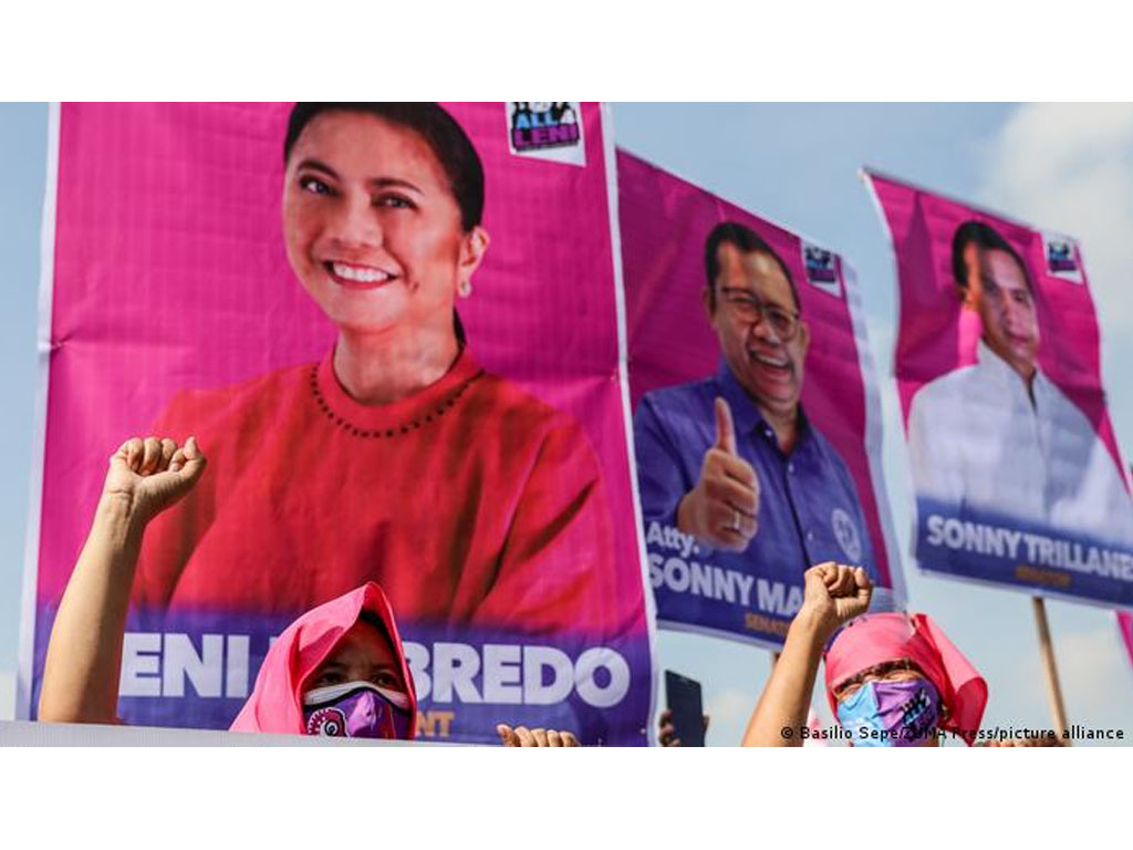 Poster kampanye Leni Robredo