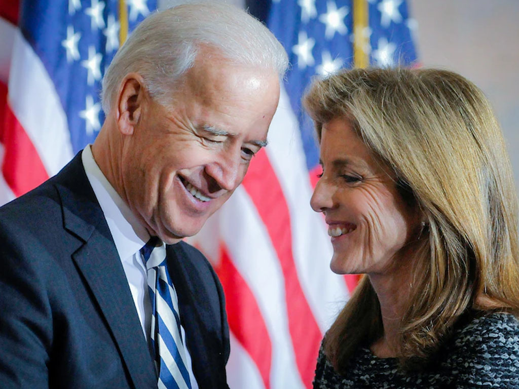 biden dan caroline kennedy