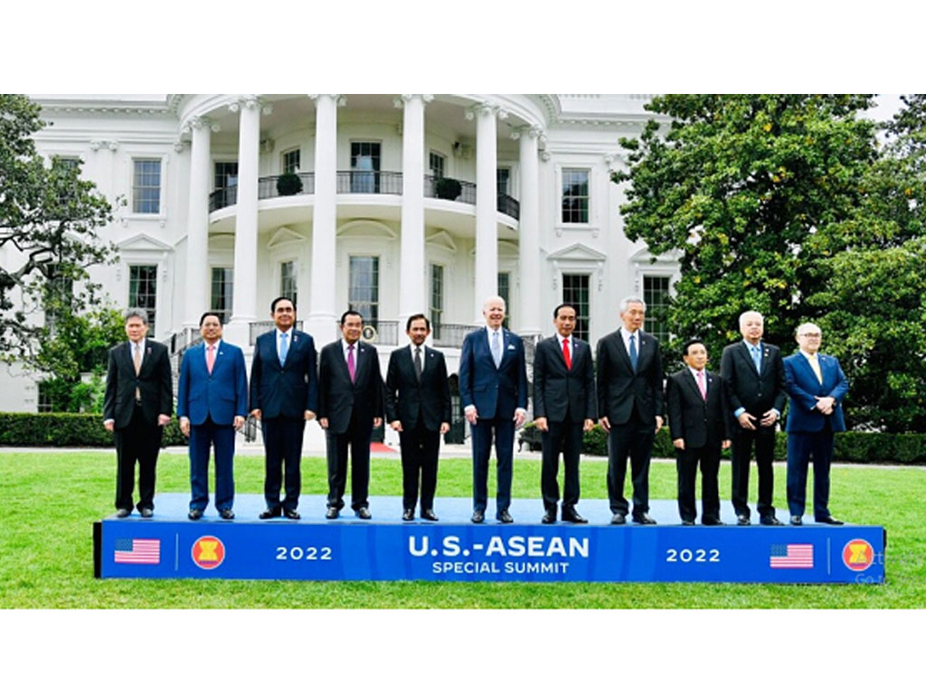 jokowi bersama biden dan pemimpin asean di gedung putih