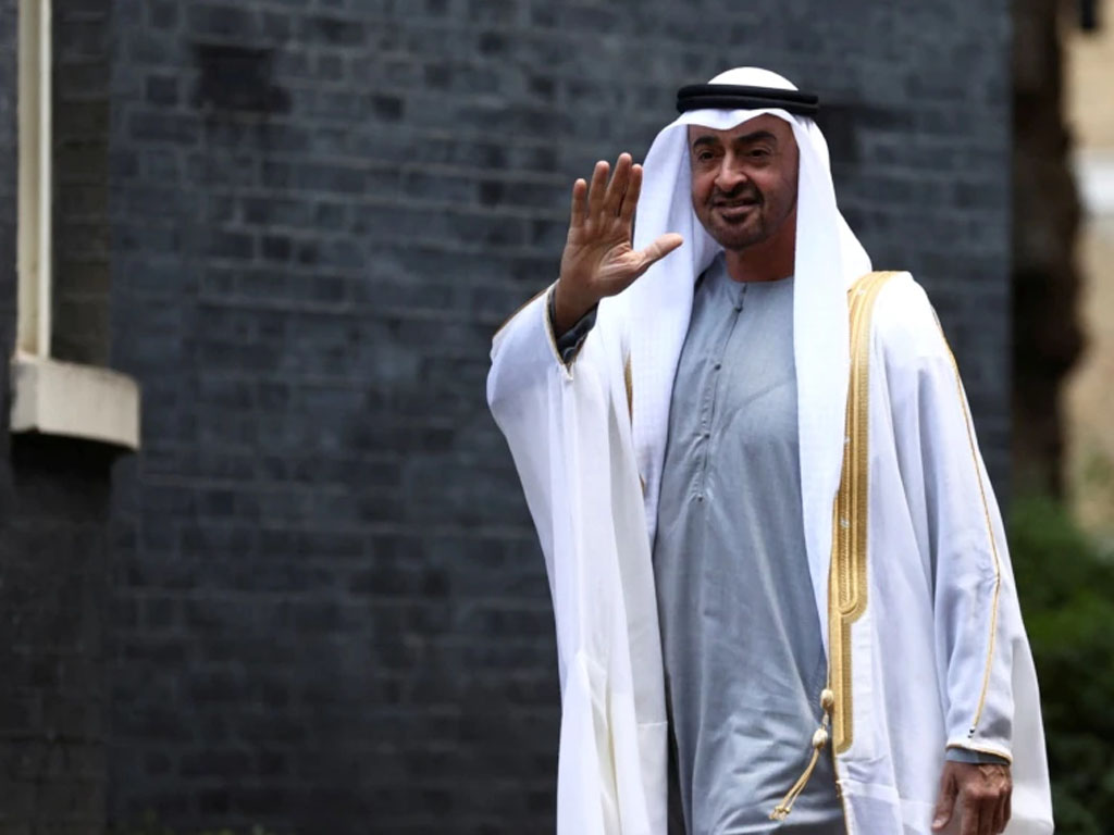 Syekh Mohammed bin Zayed al-Nahyan di london