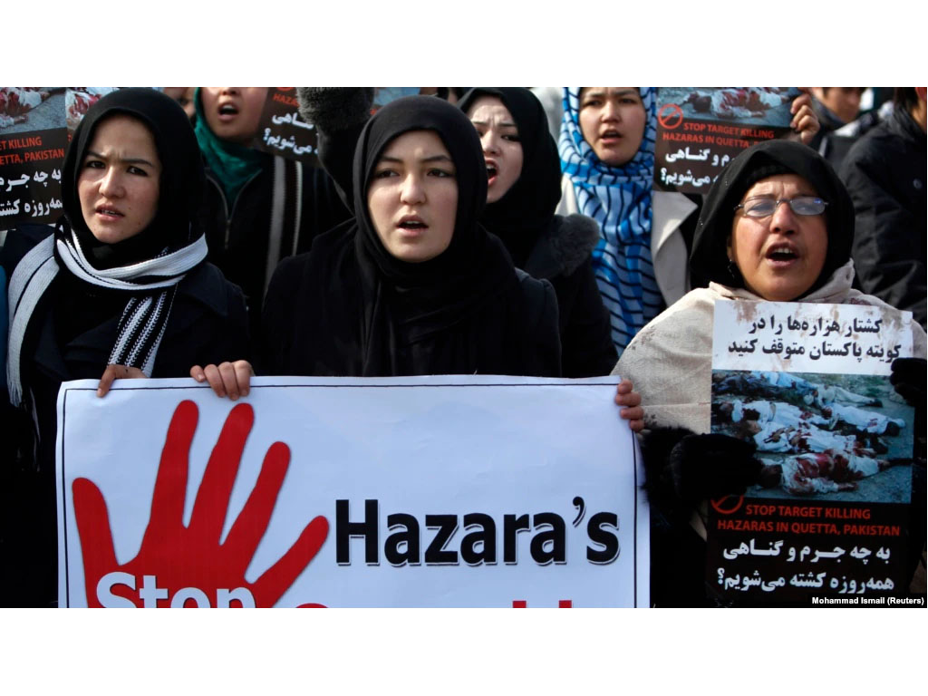 Warga etnis Hazara
