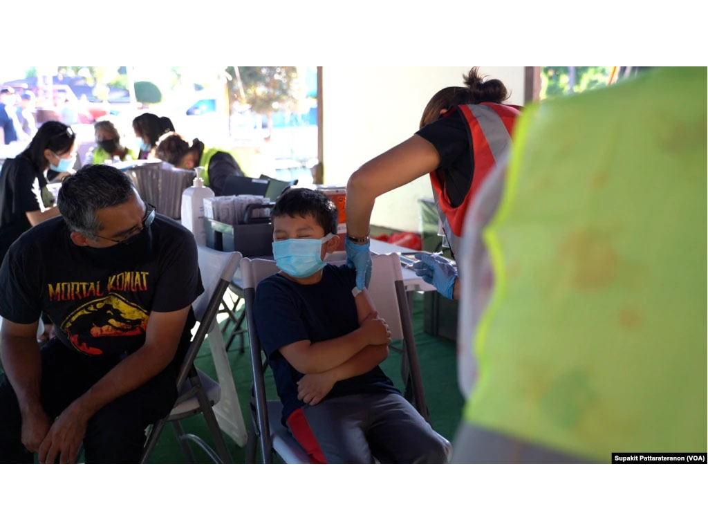booster vocid anak-anak 5-11 tahun