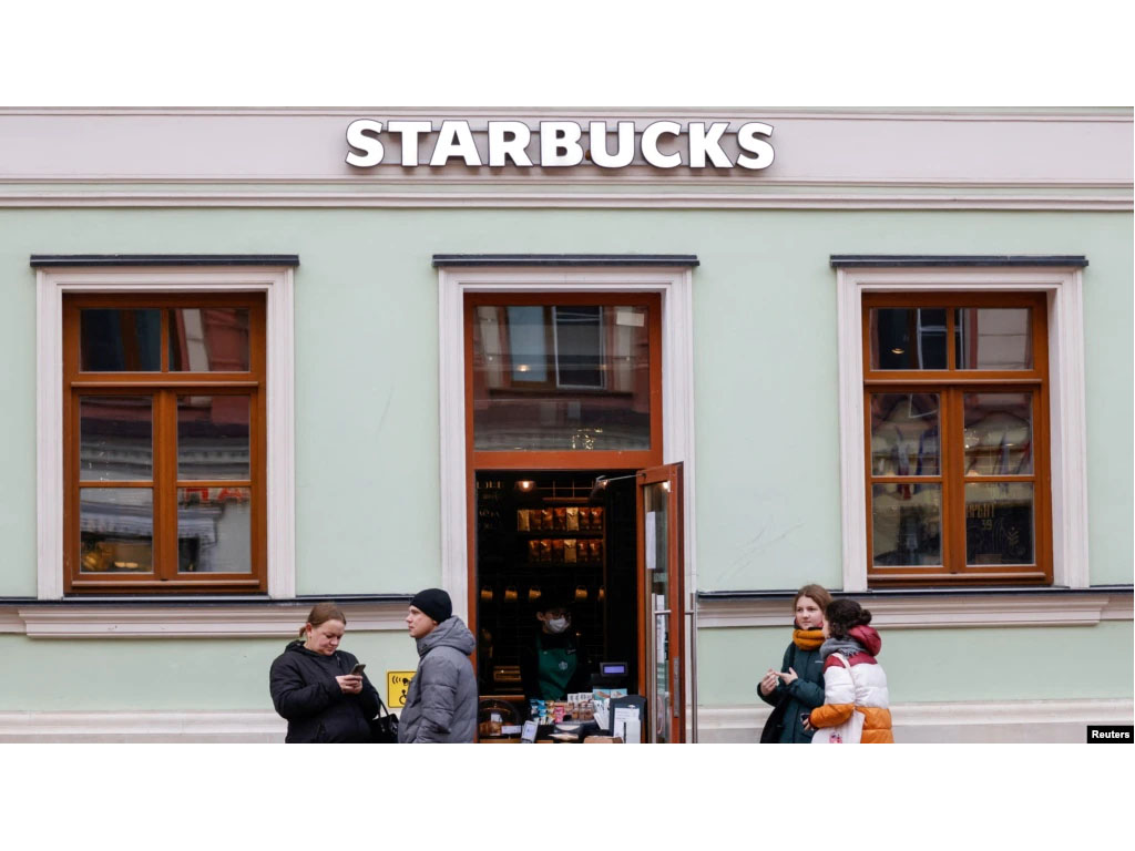 Starbucks di Moskow