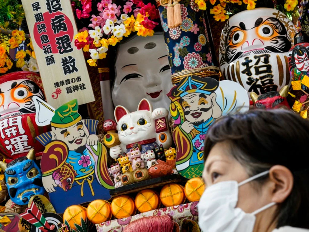 warga jepang pakai masker