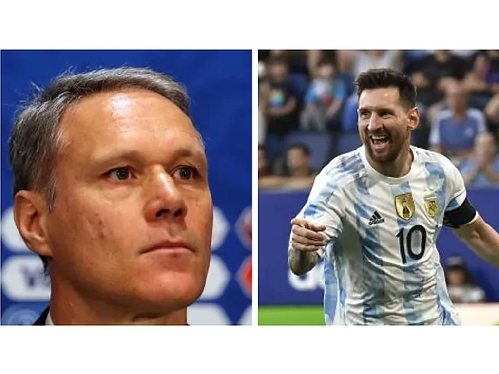 van basten dan messi