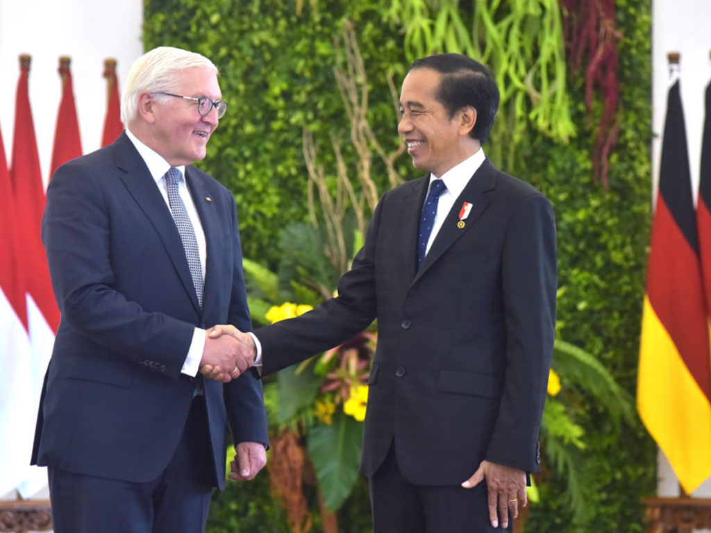 jokowi sambut Steinmeier