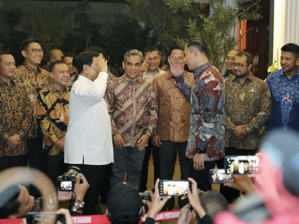 AHY dan Prabowo