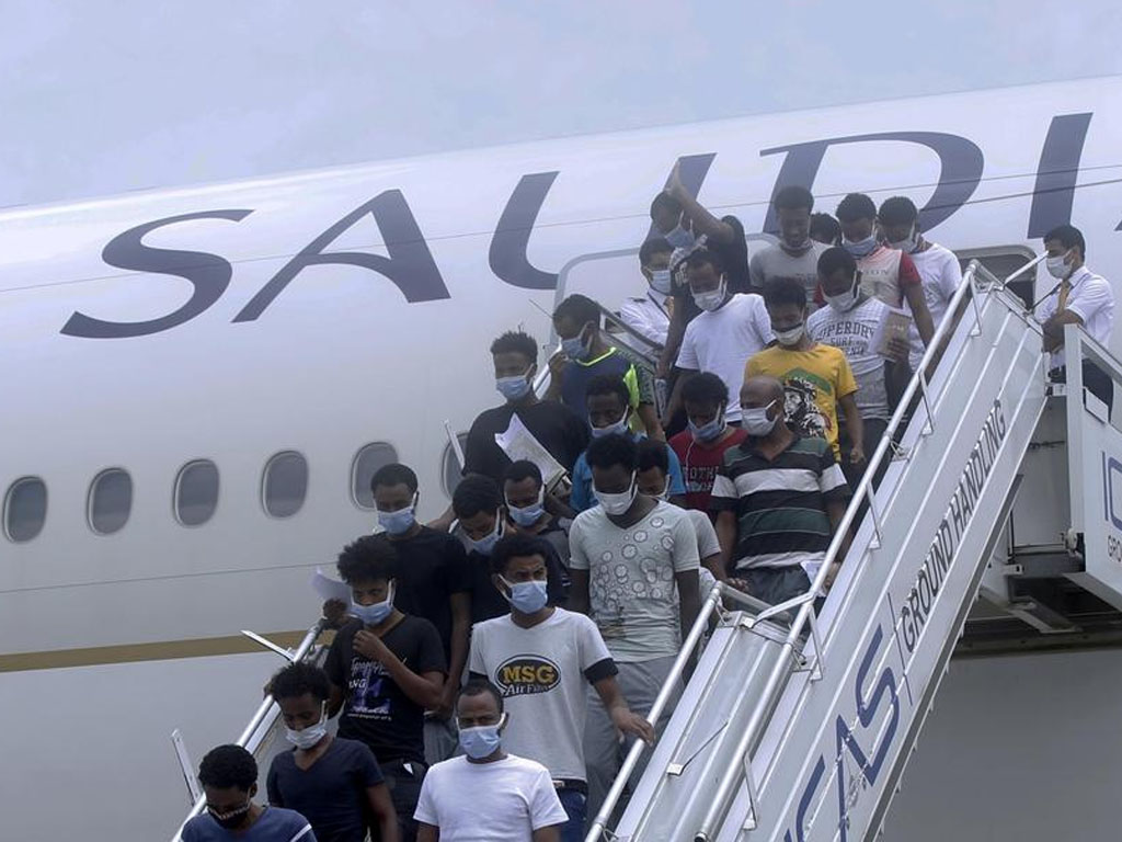 migran ethiopia dideportasi arab saudi