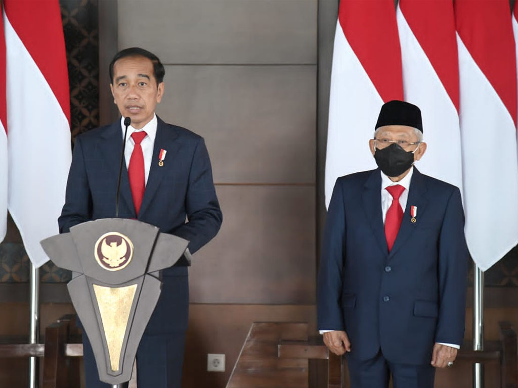 konpres jokowi bertolak ke eropa