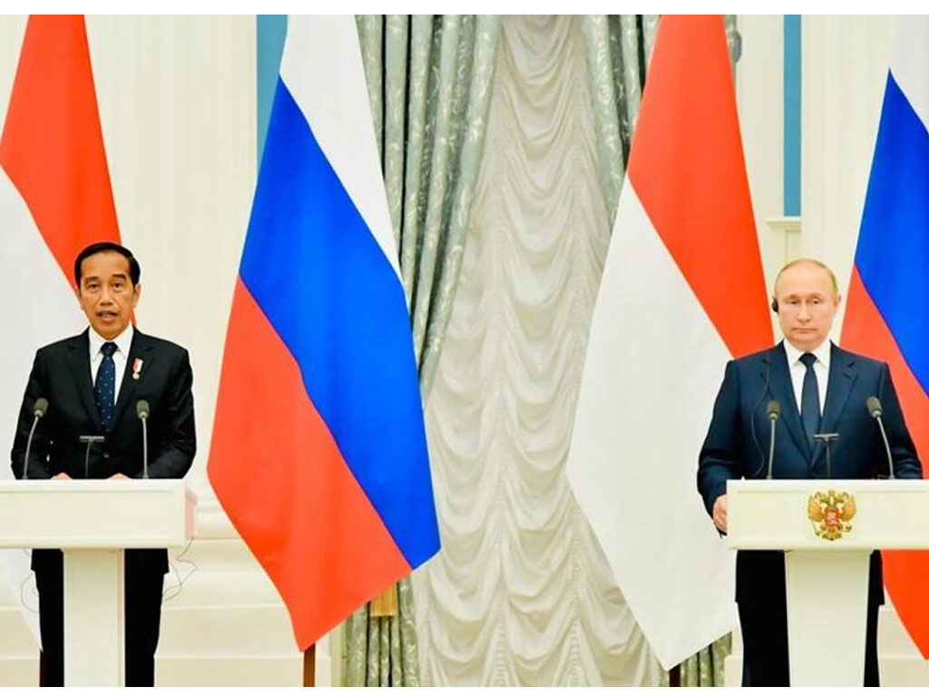 jokowi dan putin konpres