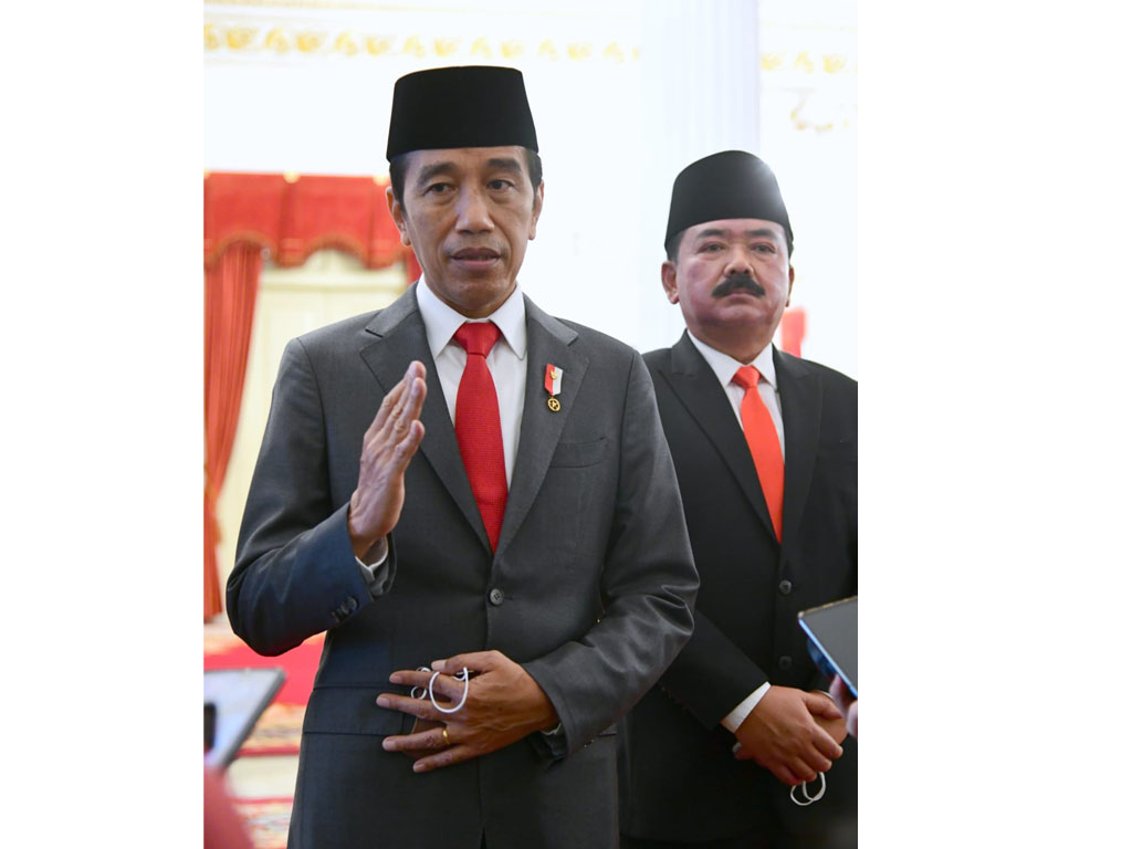 hadi tjahjanto dan jokowi