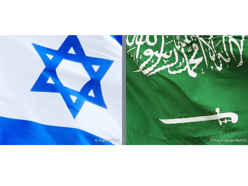 bendera israel dan saudi