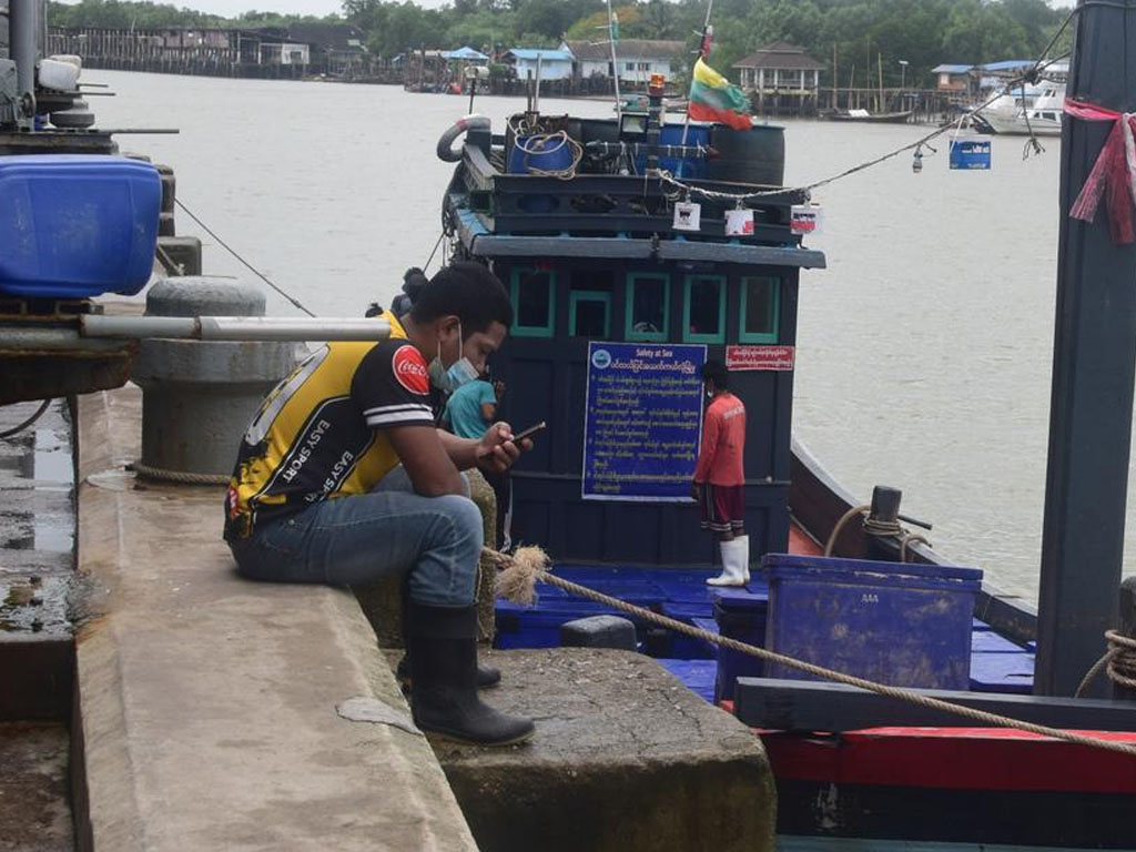 kapal nelayan di thailand