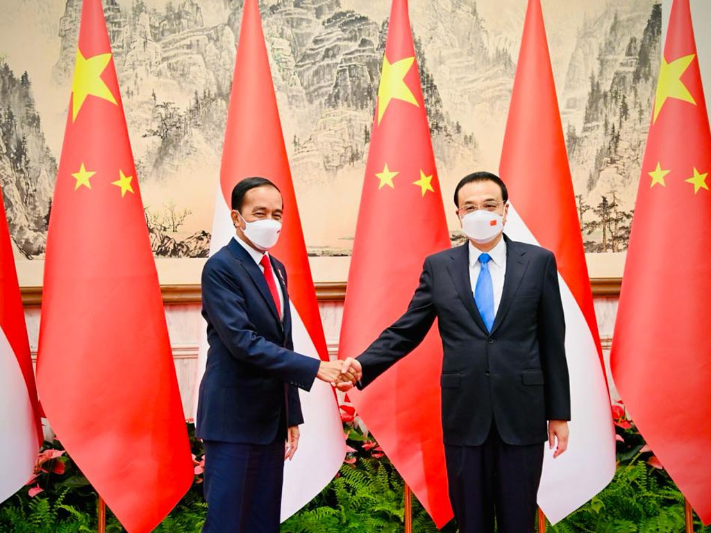 jokowi dan pm china