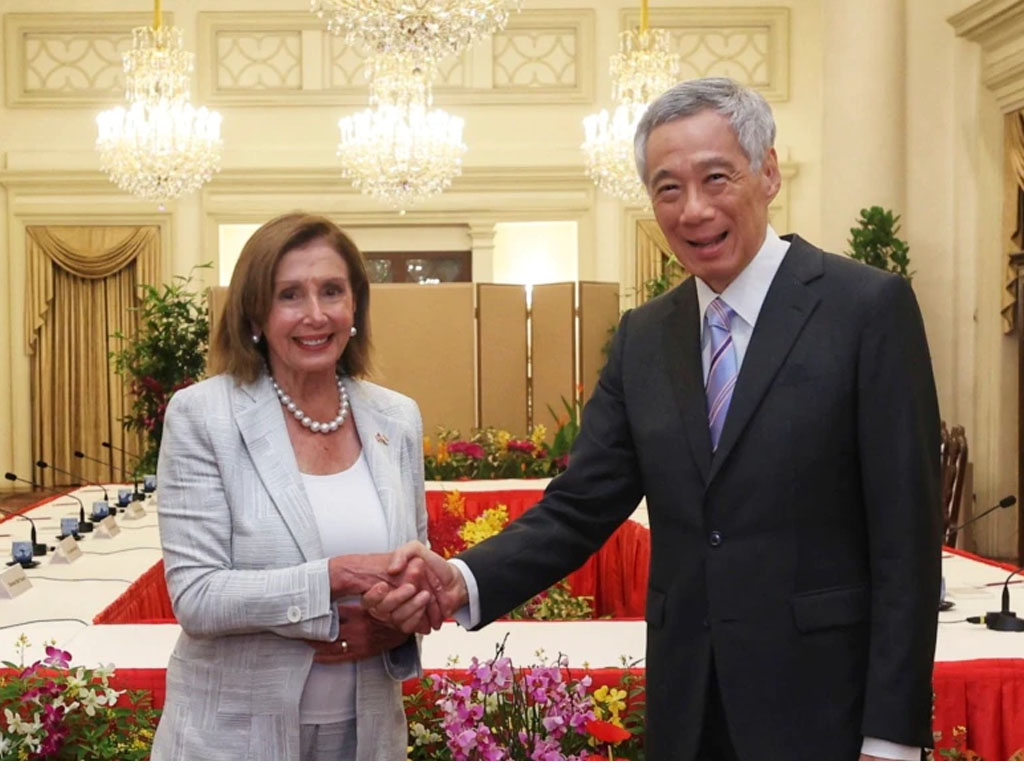 pelosi dan pm singapura