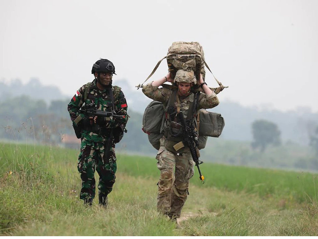 tentara as dan tni di baturaja