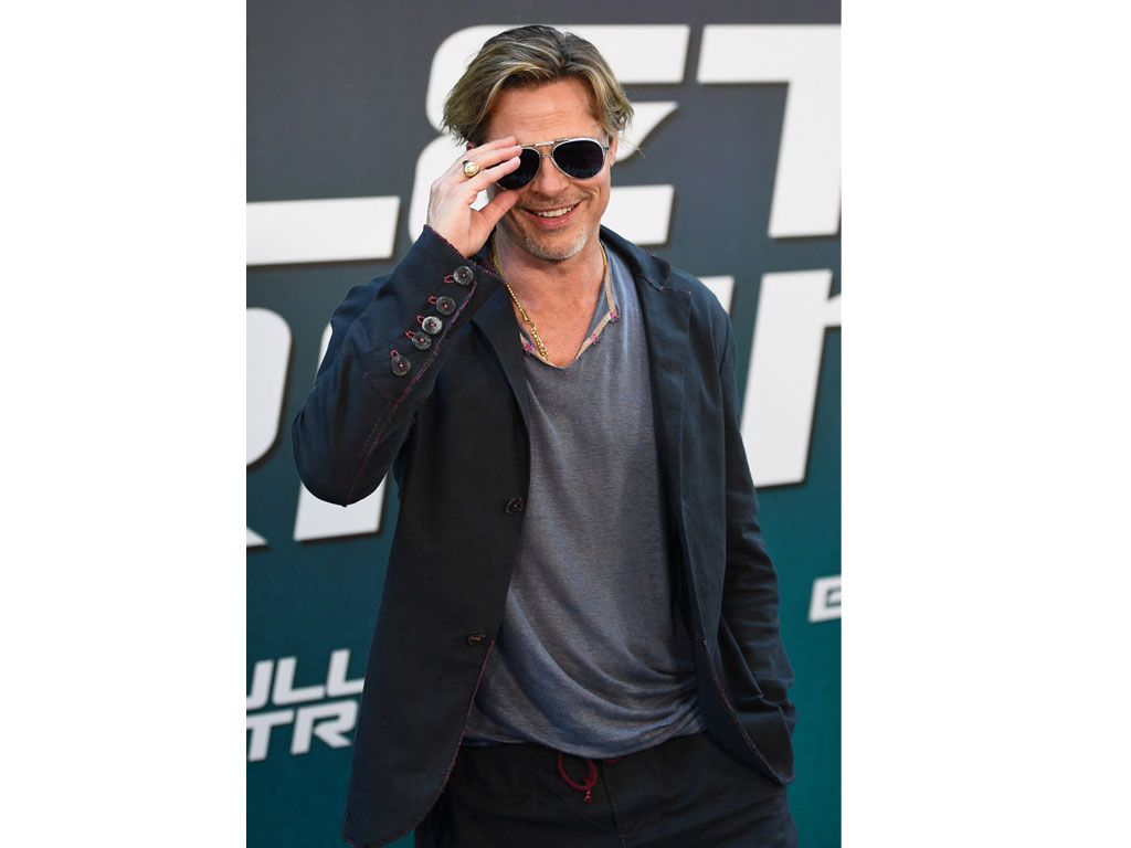 bard pitt pemutaran Bullet Train di paris