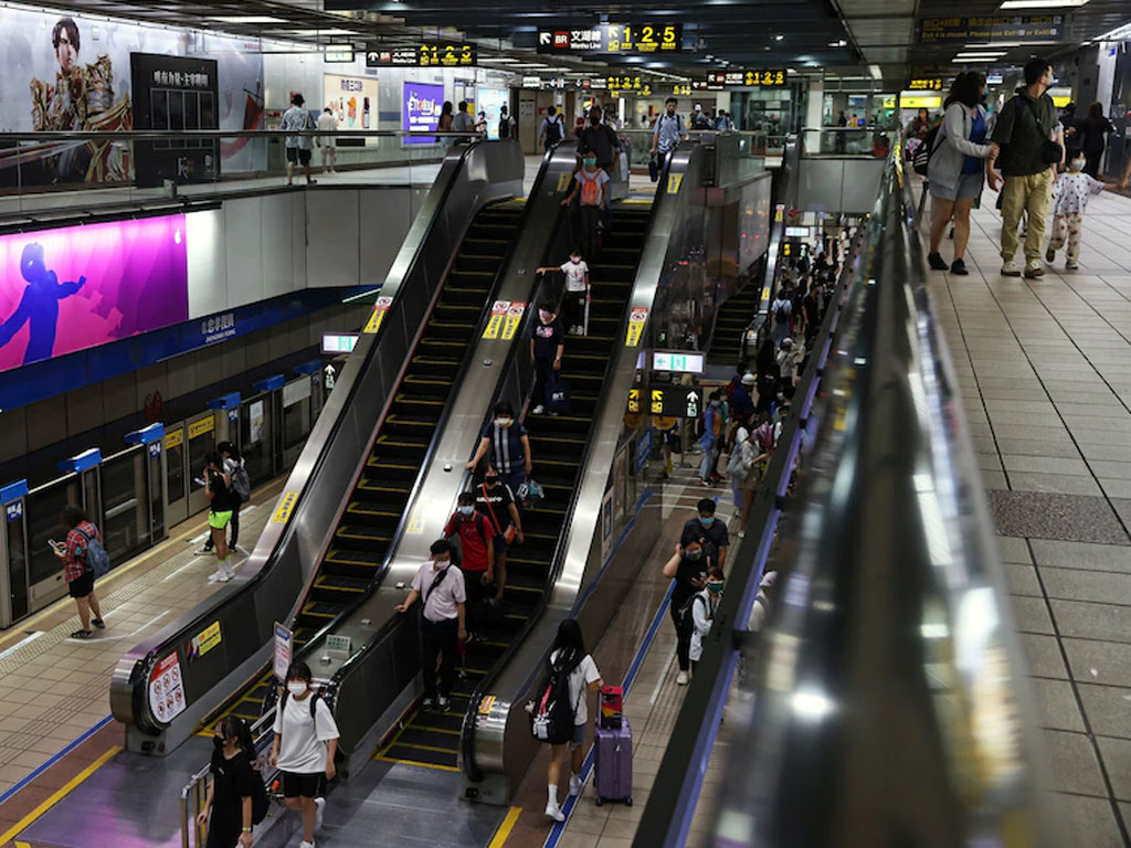 stasiun KA bawah tanah taiwan