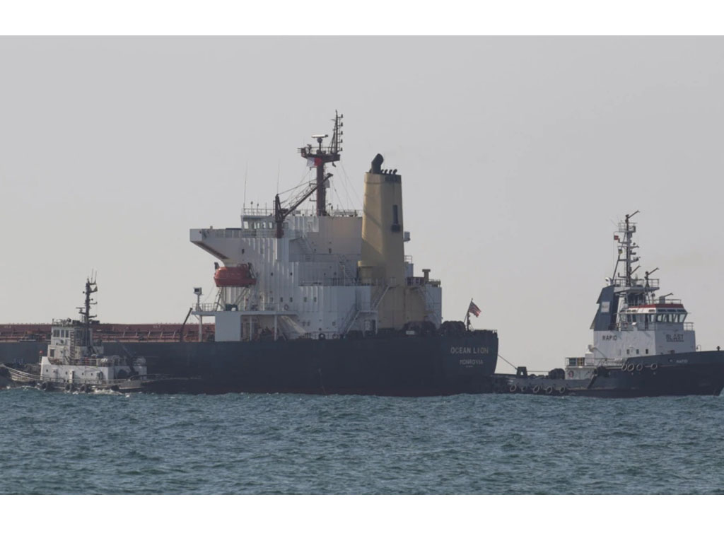 kapal angkut jagung dari ukraina