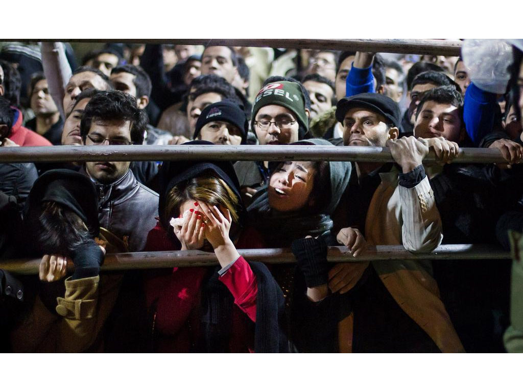 Penonton eksekusi mati di Iran