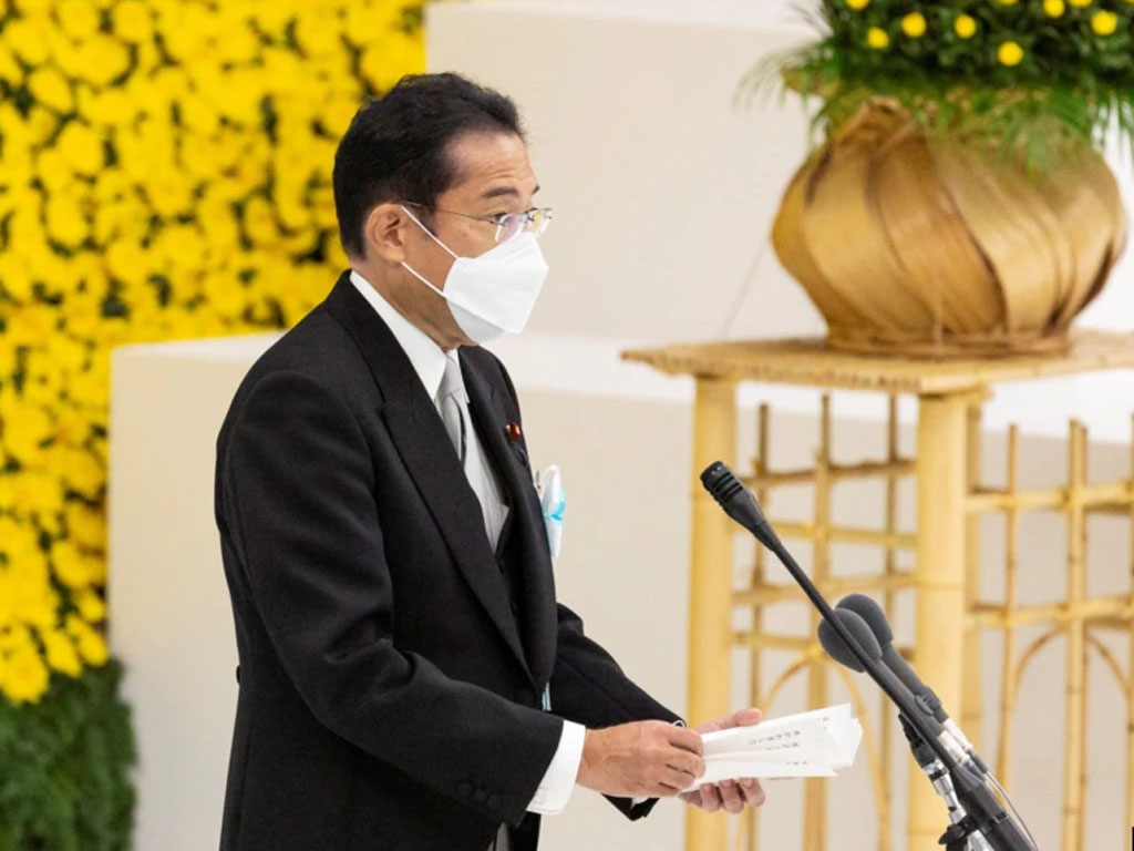 PM Jepang Fumio Kishida pidato 77 tahun perang