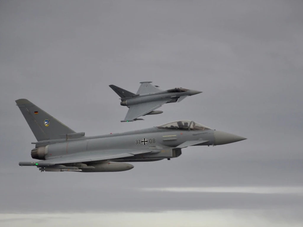 jet Eurofighter Jerman