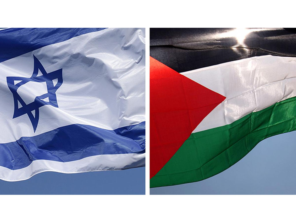 Bendera Israel dan Turki.