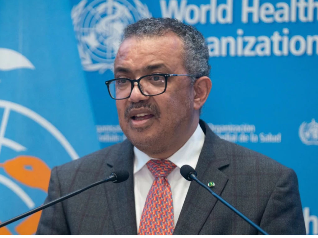 Dirjen WHO Tedros Adhanom Ghebreyesus