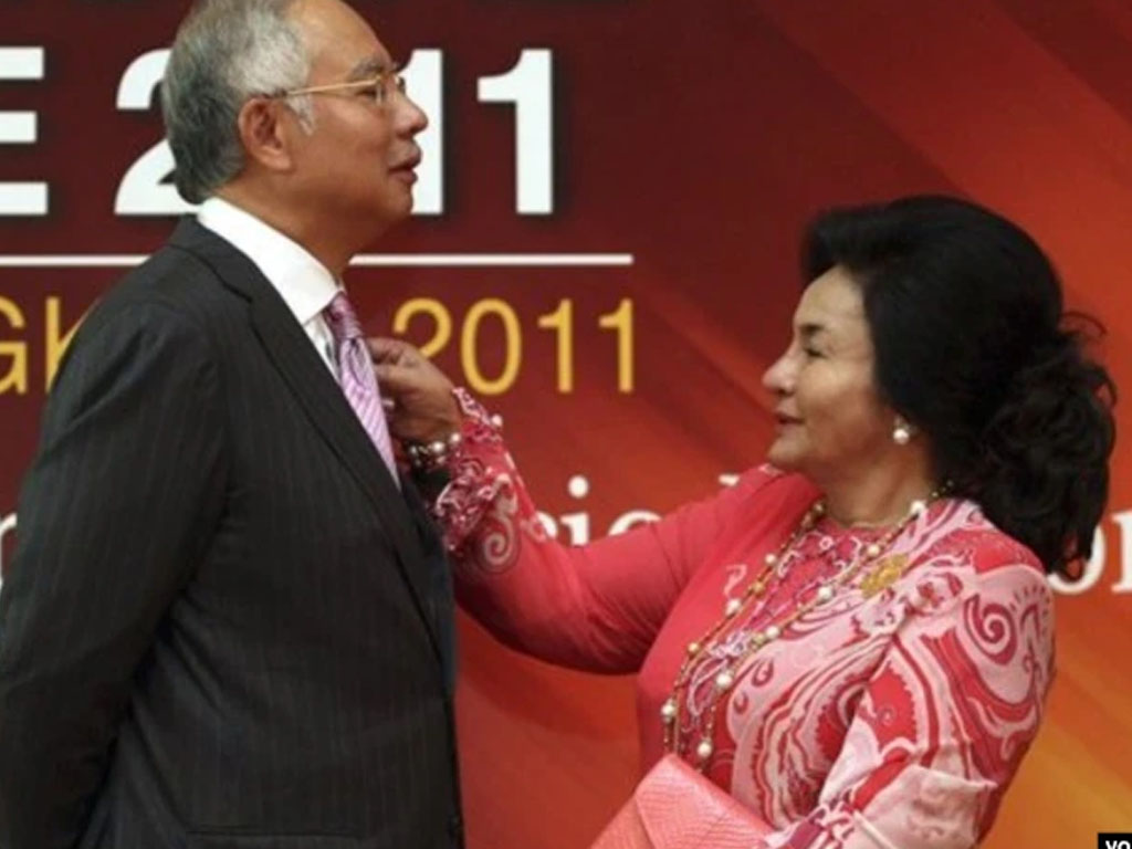 najib dan istri