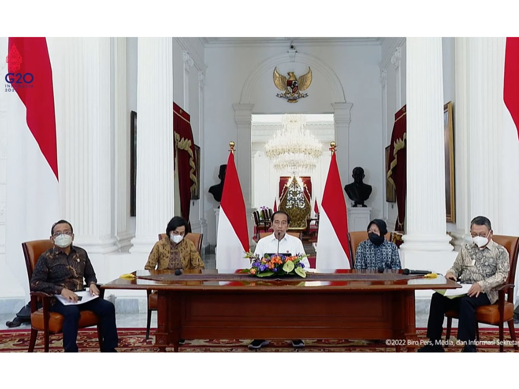 jokowi dan menteri soal subsidi bbm