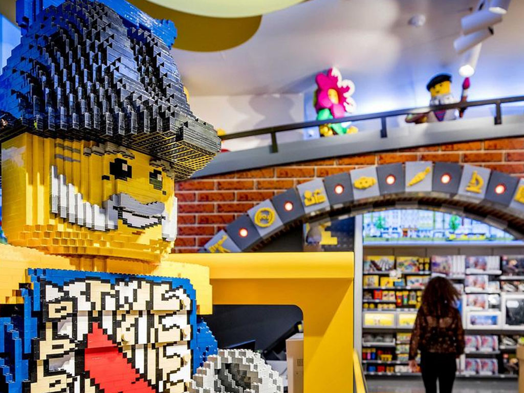 Toko LEGO di Amsterdam