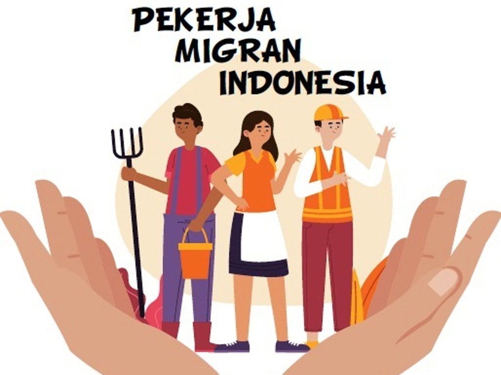 Ilustrasi Pekerja Migran Indonesia
