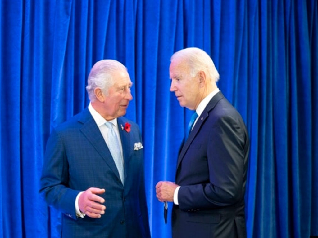 charles dan biden di skotlandia