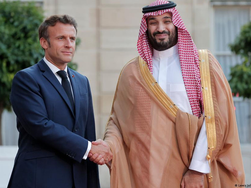 Macront terima kunjungan Mohammed bin Salman di paris