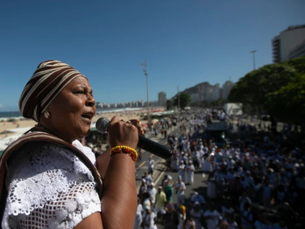 Pendeta Candomble Jaciara Ribeiro dos Santos