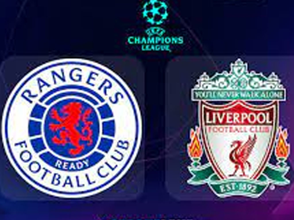 ilustrasi rangers vs liverpool