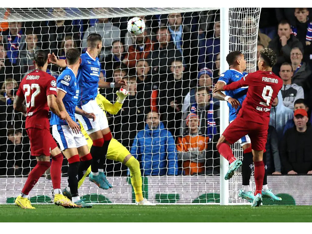 gol firmino ke gawang rangers