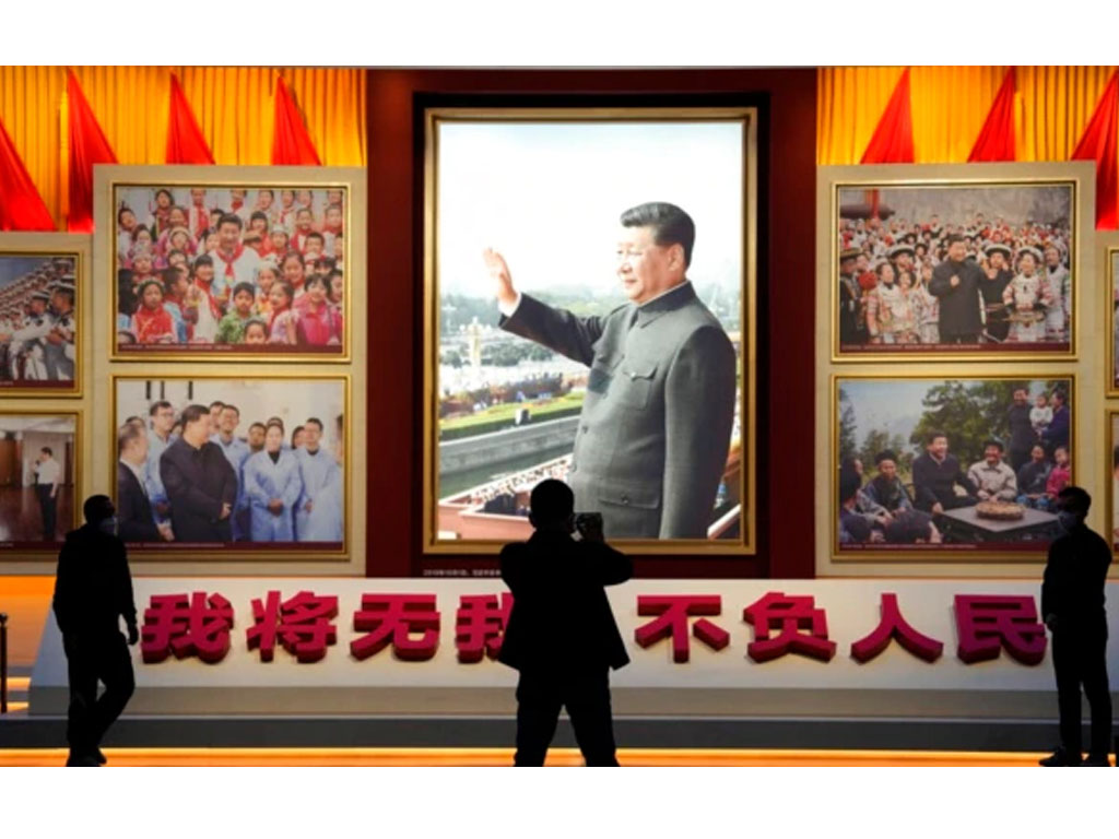 Potret Presiden China Xi Jinping