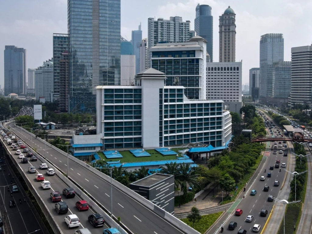 foto udara jakarta