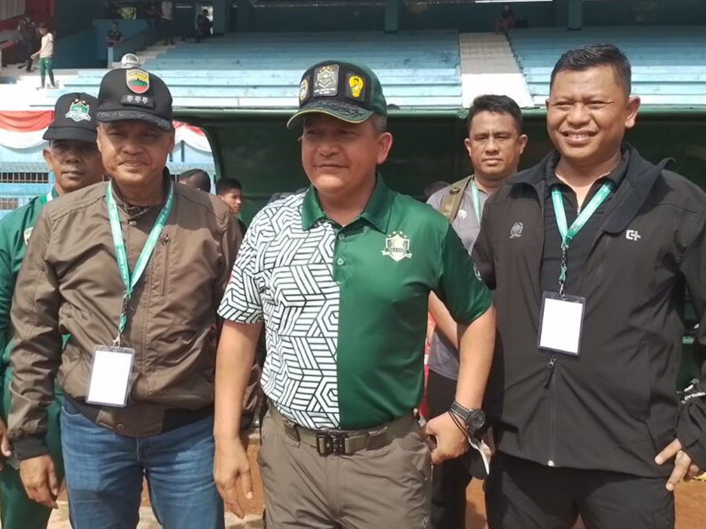 pangdam bb saksikan liga sanri