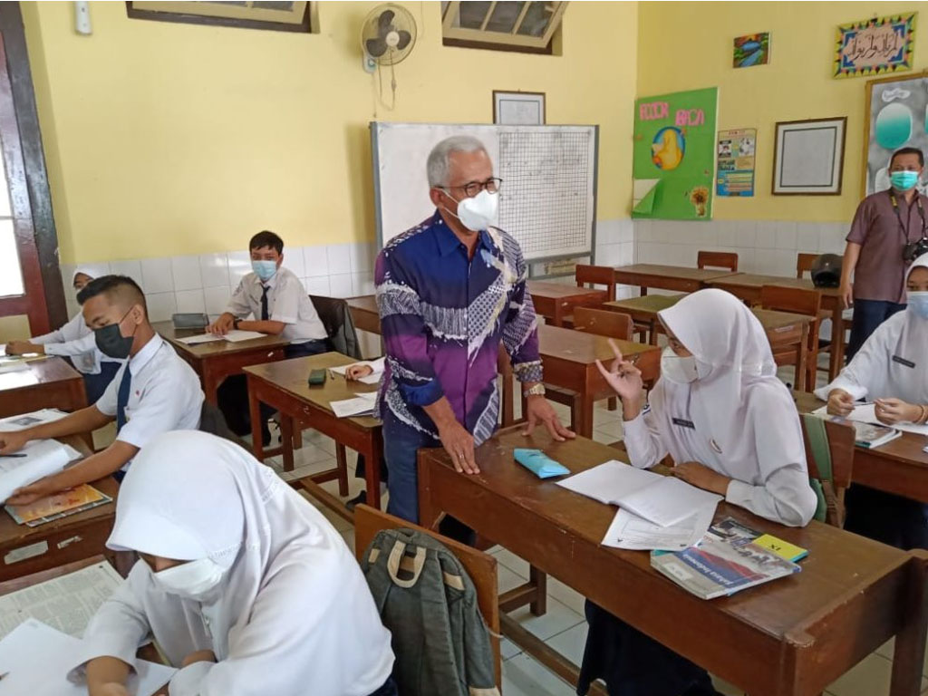 Kegiatan belajar mengajar di kelas