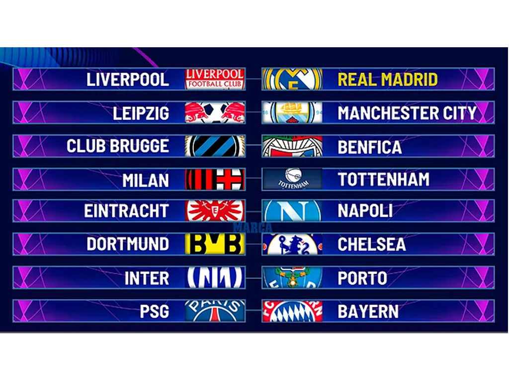 babak 16 besar liga champions