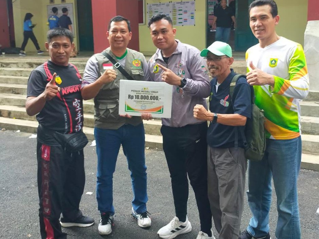 Kontingen Pekan Olahraga Provinsi Kabupaten Bogor berhasil unjuk gigi dengan meraih 11 medali Emas