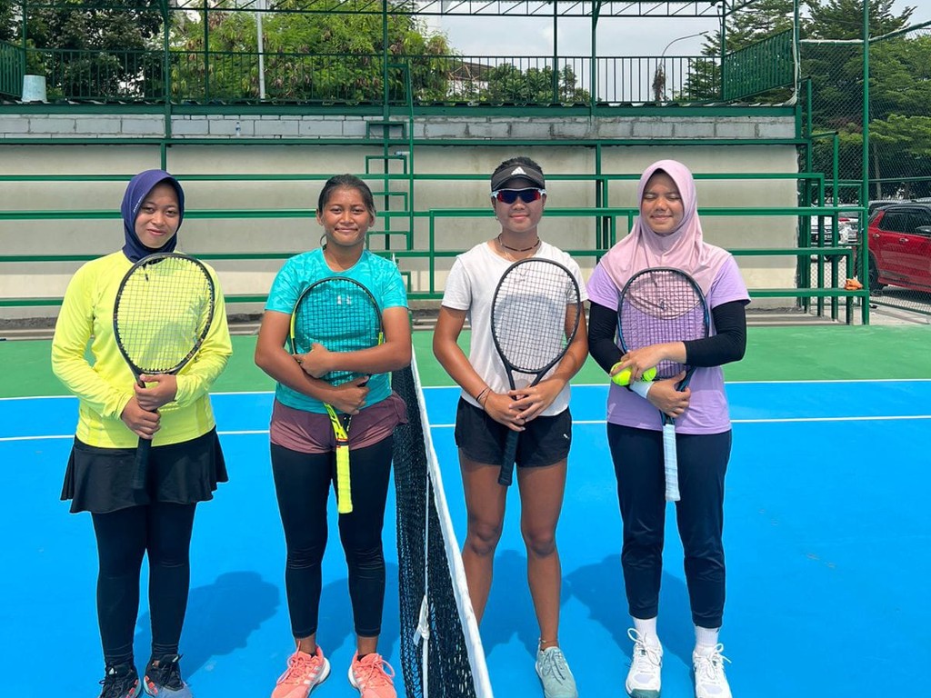 Tim Tenis Kabupaten Bogor Sangat PERKASA Berpeluang Borong Medali Emas Lagi