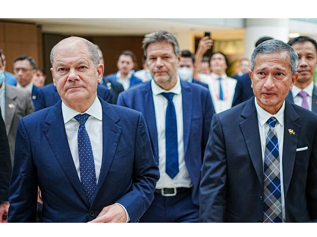 Kanselir Scholz dan Robert Habeck