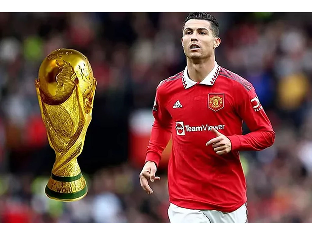 ilustrasi Ronaldo dan Piala Dunia