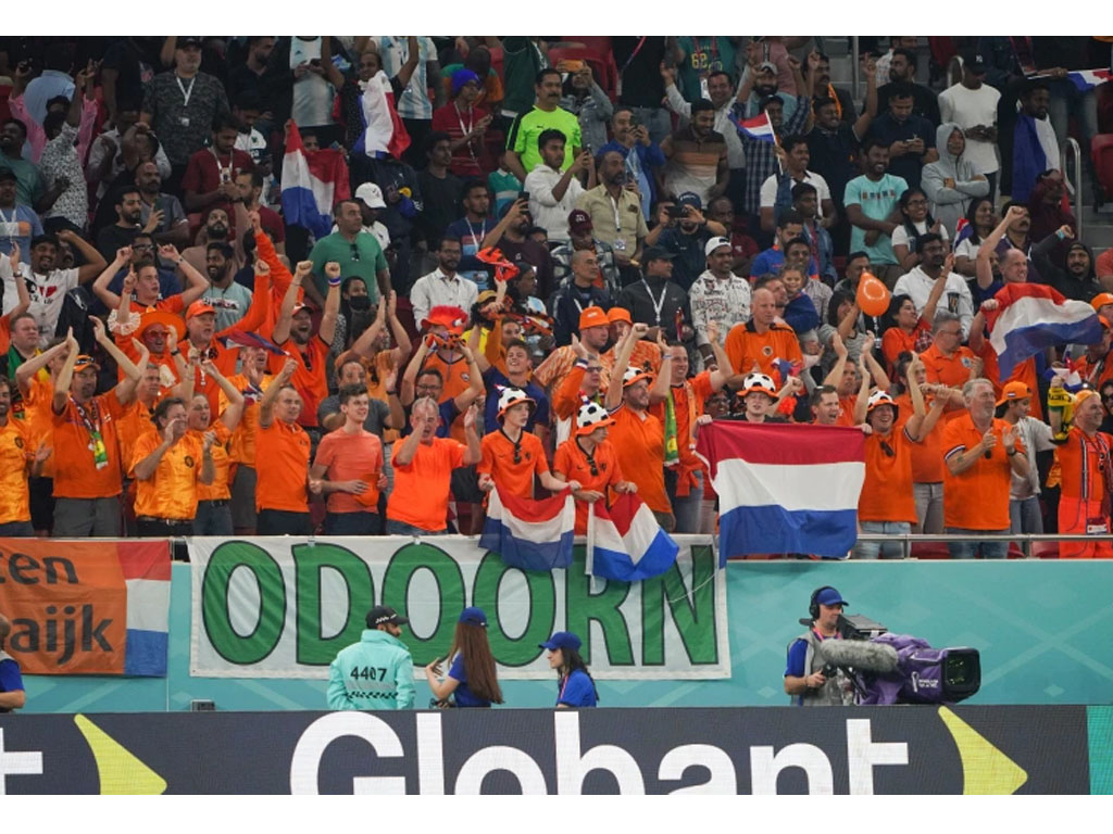 fans timnas belanda di qatar