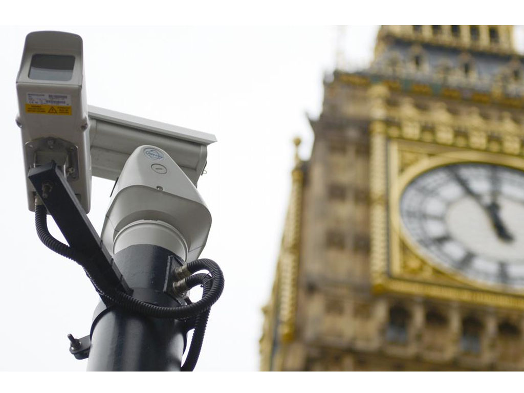 Kamera CCTV di gedung pemerintahan inggris