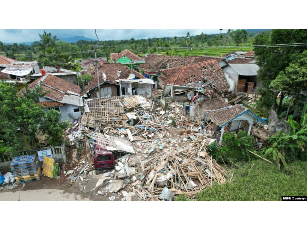 dampak gempa cianjur